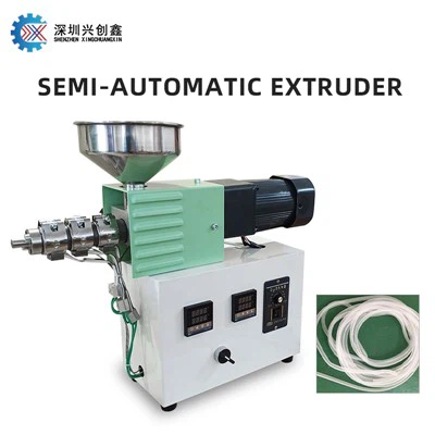 Extrusora pequena de parafuso único